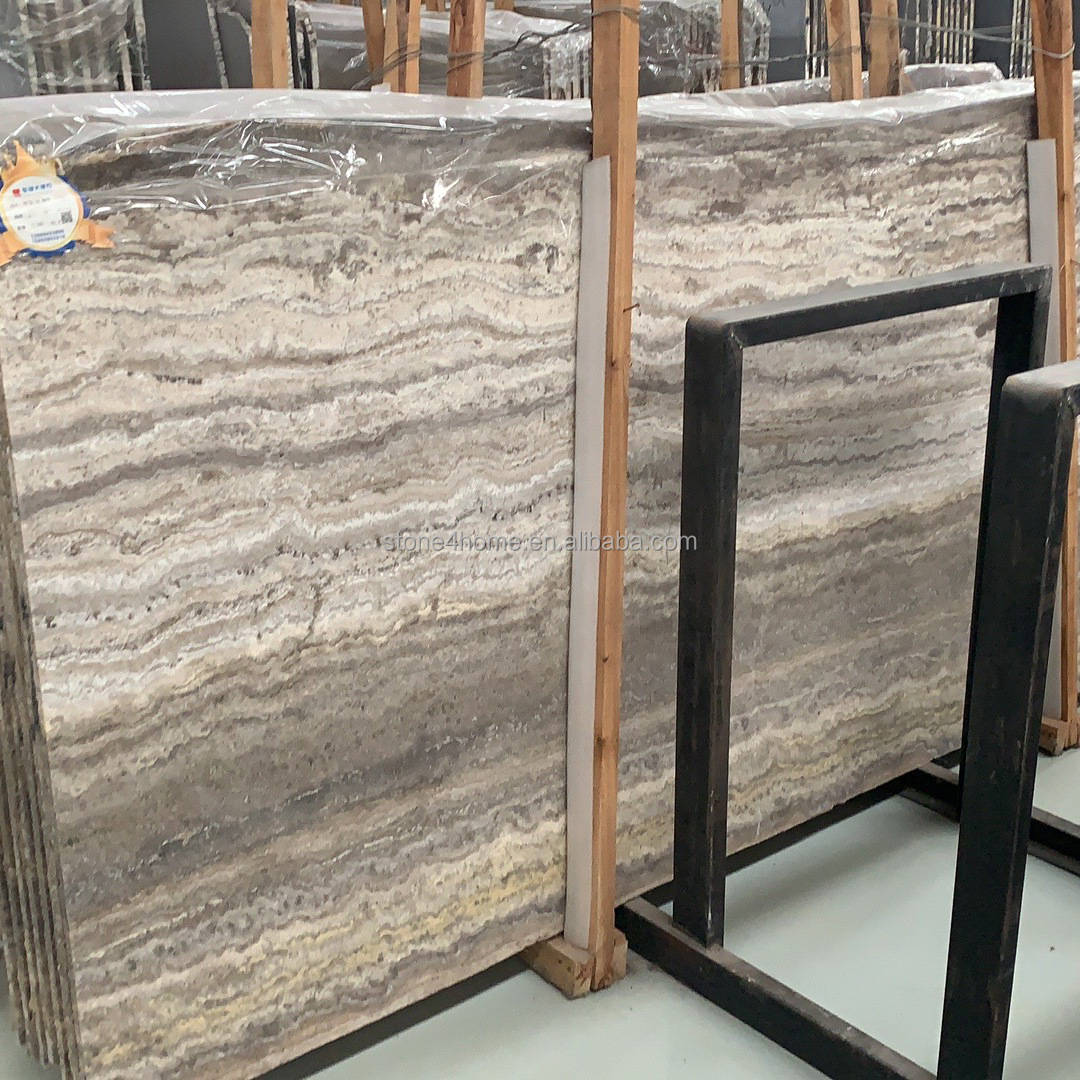 Silver travertine slabs tiles white marble slabs hot red travertine modern slab travertine porcelain modern