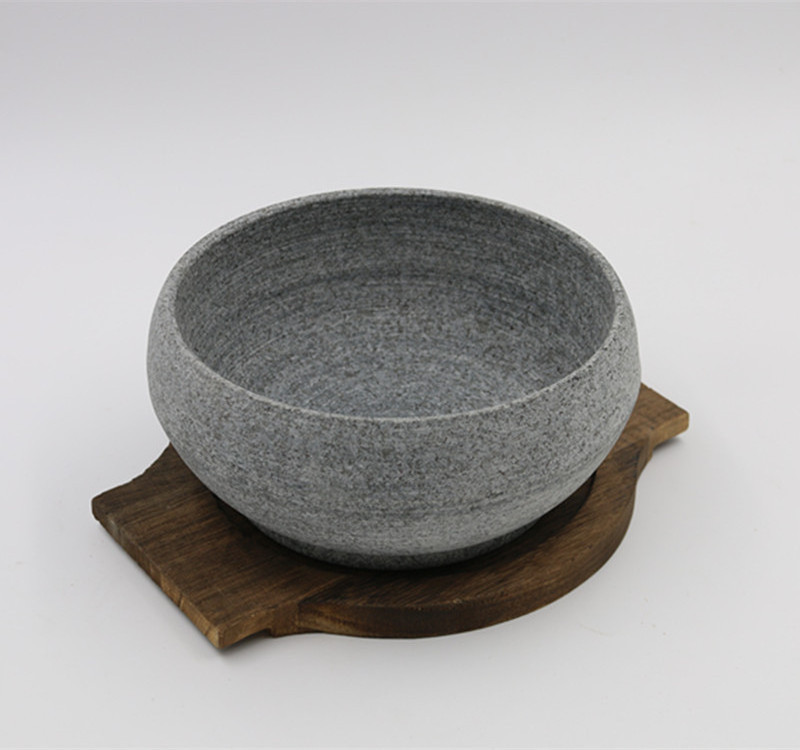 12cm 16cm 18cm 20cm stone bowl spice tool  medical crusher granite bowl natural stone cookware supplier granite stone cookware