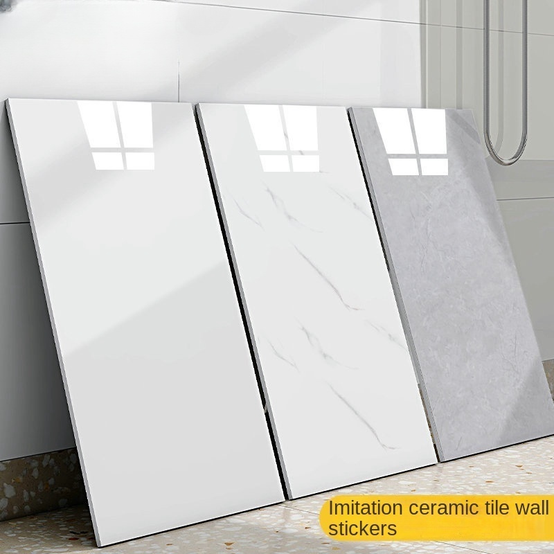 Ceramic Tile wall Tiles Waterproof And moisture-proof Marble Stickers Self Adhesive Background Wall Wallpaper pvc