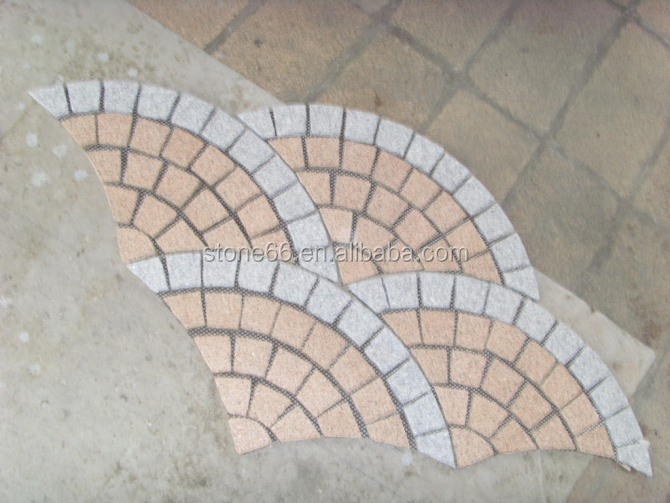 2022 Hot Sales Cheap Granite Cobblestone Paver Mats For Sale