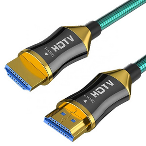 Custom Armor HDMI Cable Long Armored AOC 4K 8K Fiber Optical HDMI To HDMI 2.1 TV Cable