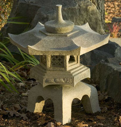 Outdoor Decorative Natural Granite Stone Garden Japanese Stone Lantern