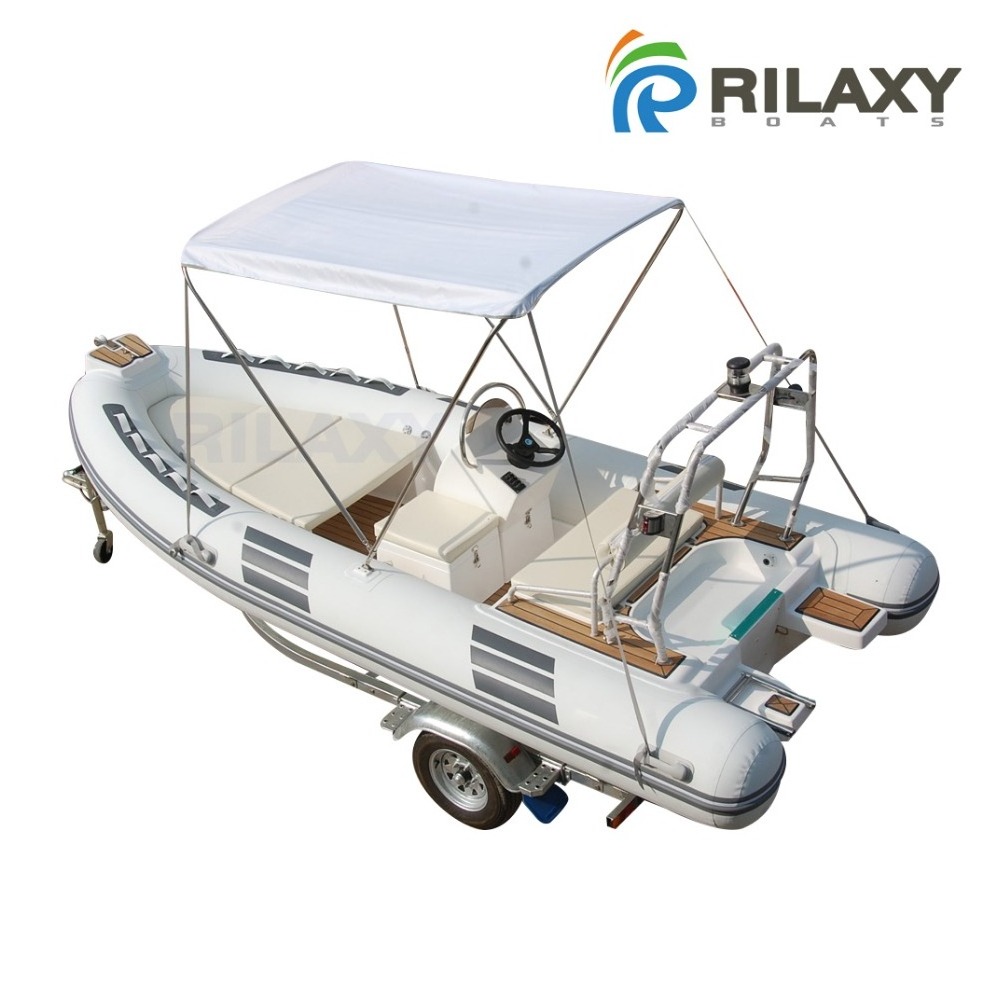 RILAXY New Hot Products Rigid Inflatable Fiberglass Pontoon Boat Buy Chinese products online