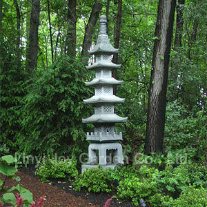 Wholesale China Outdoor Decorative Granite Stone Japanese Garden Lantern