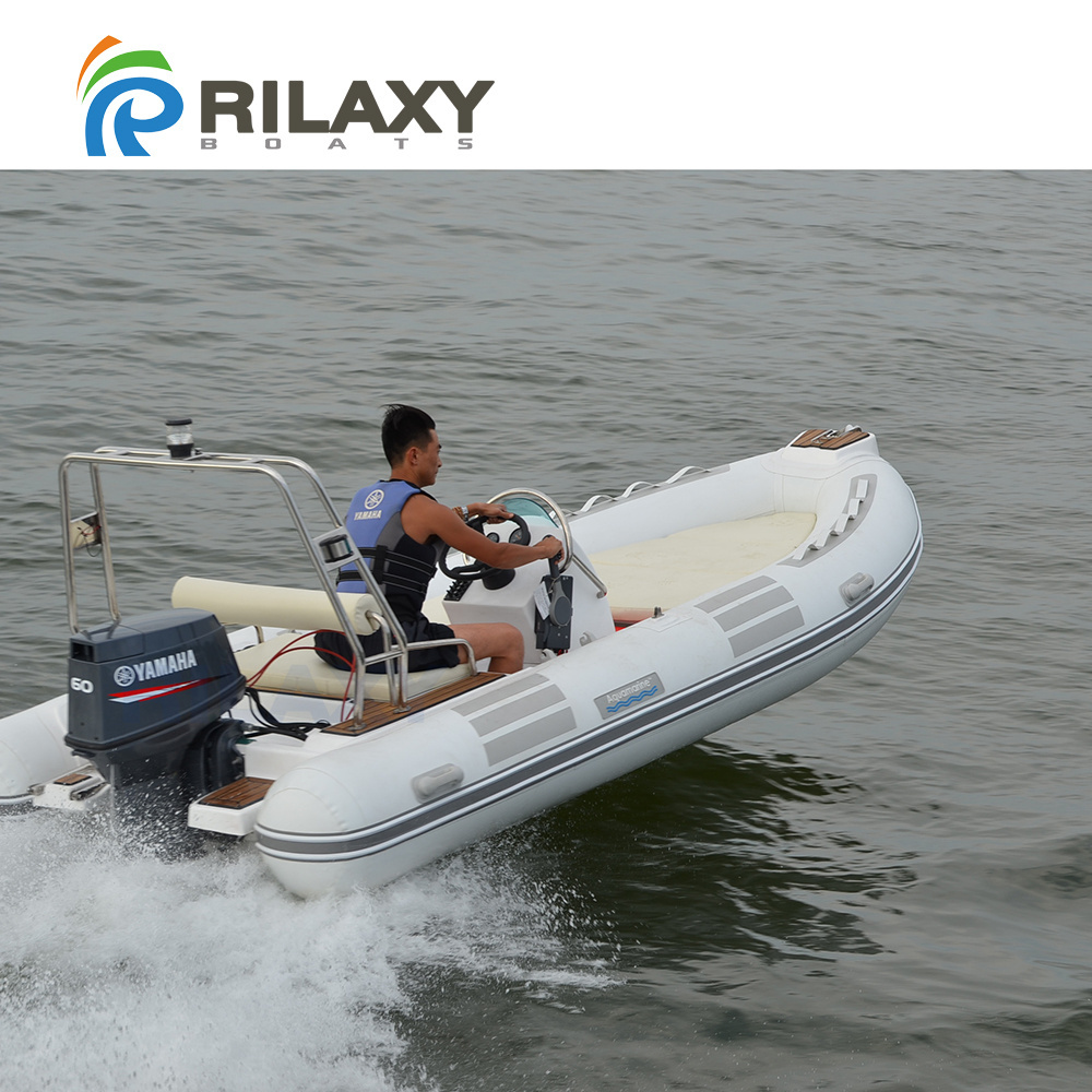 RILAXY New Hot Products Rigid Inflatable Fiberglass Pontoon Boat Buy Chinese products online