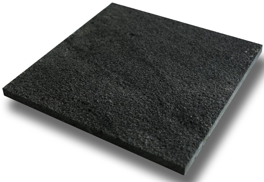 Black Natural Stone - Bali Lava Stone Volcanic Tiles Pumice Stones Volcanic Rocks Black Tiles for Walling and Flooring