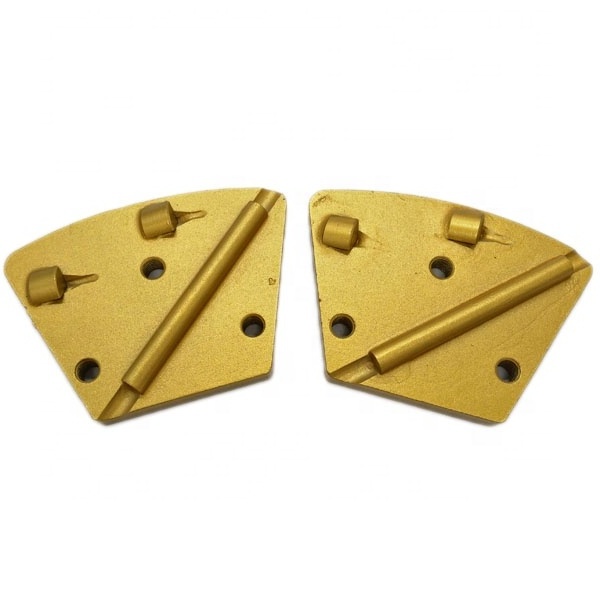 Segment Scraper Concrete Grinding Trapezoid PCD Diamond Pad