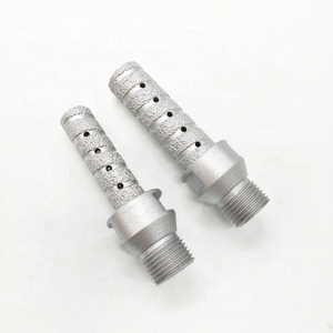 fast cutting stone vacuum brazed  finger bit