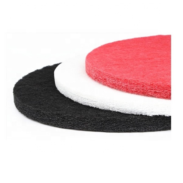 Red/Black/White Cleaning Pad for Scrubbing Floor Machine