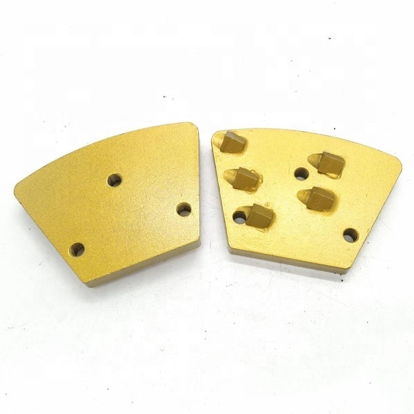 5 Reversed PCD Scraper Epoxy Removal Diamond Trapezoid PCD Pad