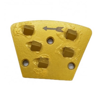 5 Reversed PCD Scraper, Concrete Epoxy Removal Trapezoid PCD Pad