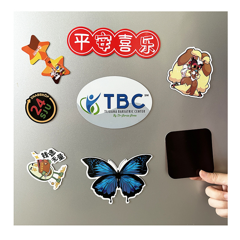 Custom Design PVC Fridge Magnet Sticker Refrigerator Stickers For Souvenir Gift Home Decoration