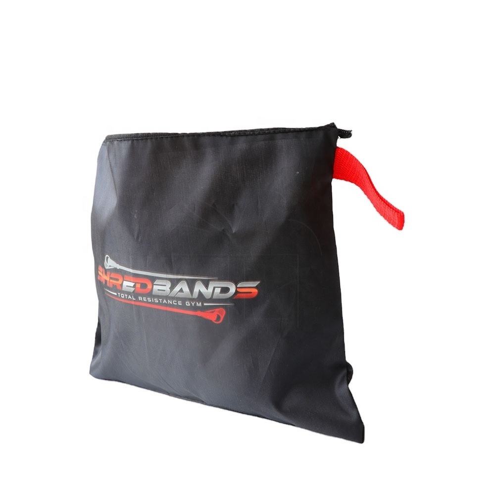 Custom Small Nylon Drawstring Mesh Video Bag With Zipper