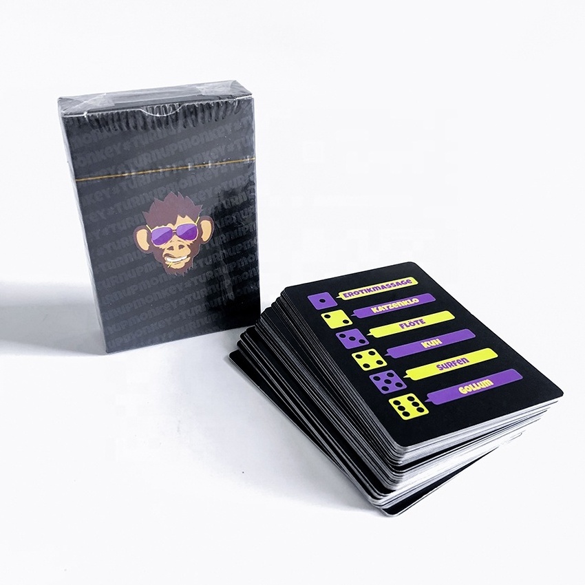 Custom Printing Poker Card Game Paper Playing Cards