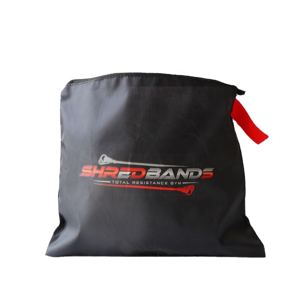 Custom Small Nylon Drawstring Mesh Video Bag With Zipper