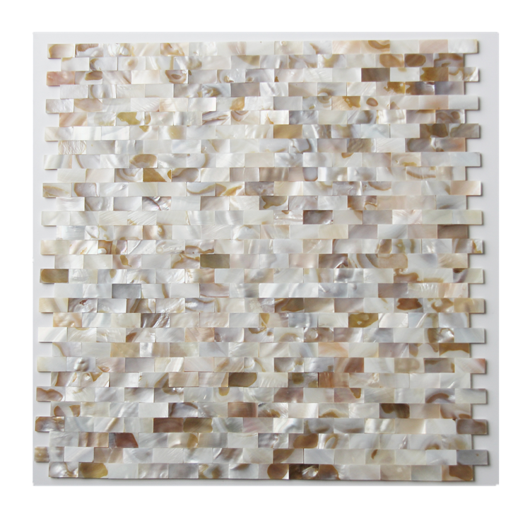 Mother of Pearl Stick On Mosaic Swimming Pool Tile Wall Tile For Bathroom Kitchen Backsplash