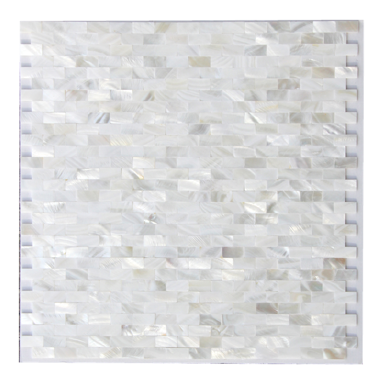 Mother of Pearl Stick On Mosaic Swimming Pool Tile Wall Tile For Bathroom Kitchen Backsplash