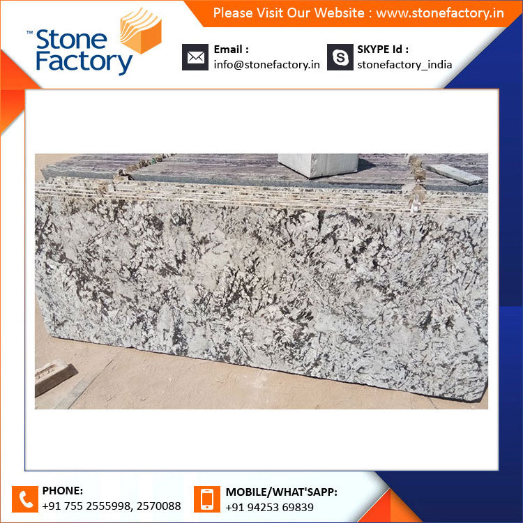 Wholesale Product Alaska White Granite Stone Exterior And Interior Floor Tile Available At Low Price