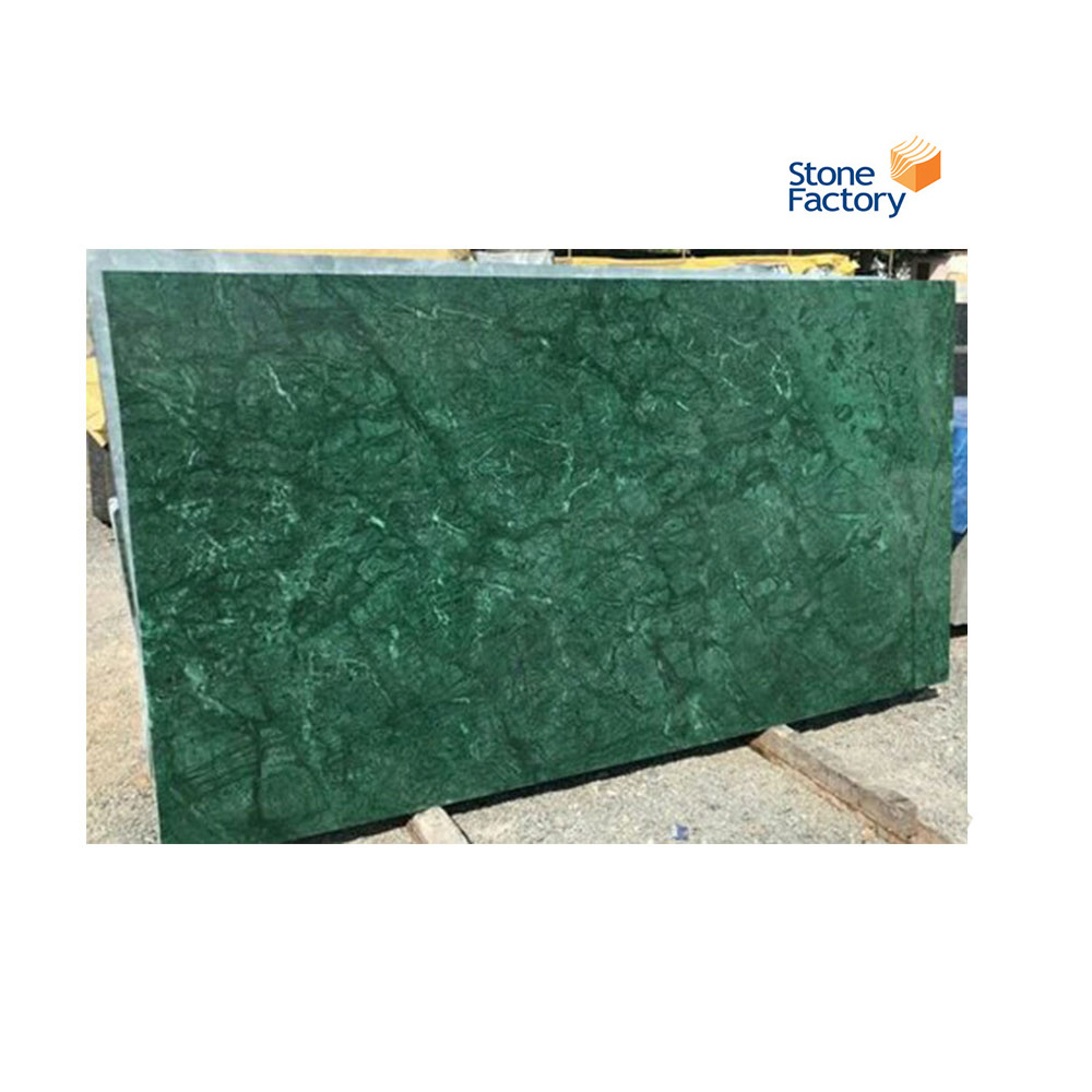 High Quality  Interior Unique Rajasthan Green Marble Slab Available At wholesale Price