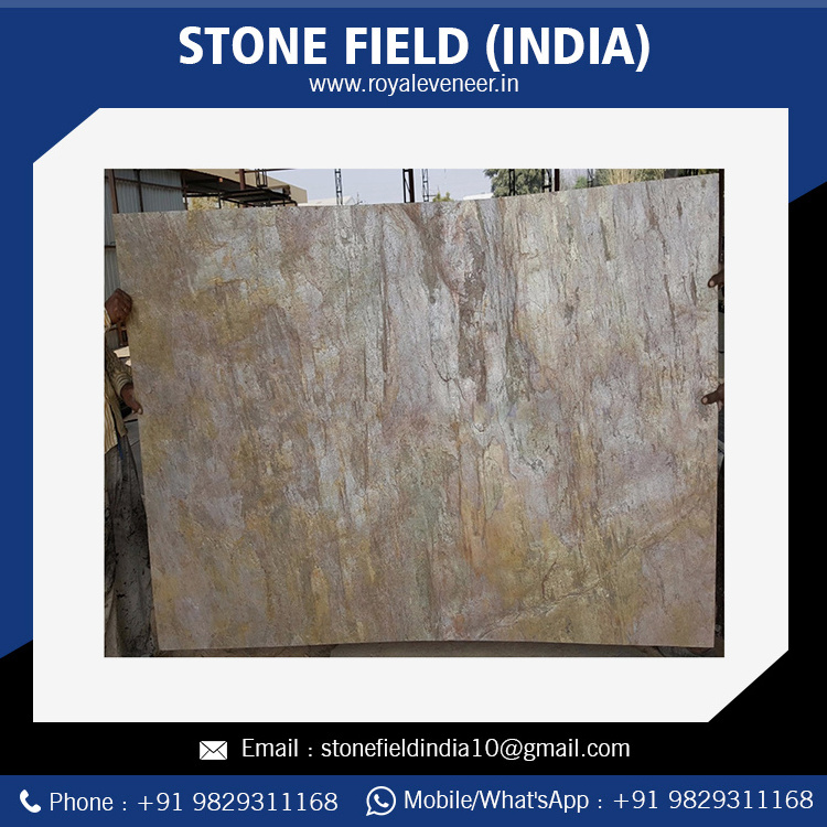 Top Selling size 244x122 cm Indian autumn slate stone veneer sheet For Sale At bulk Price