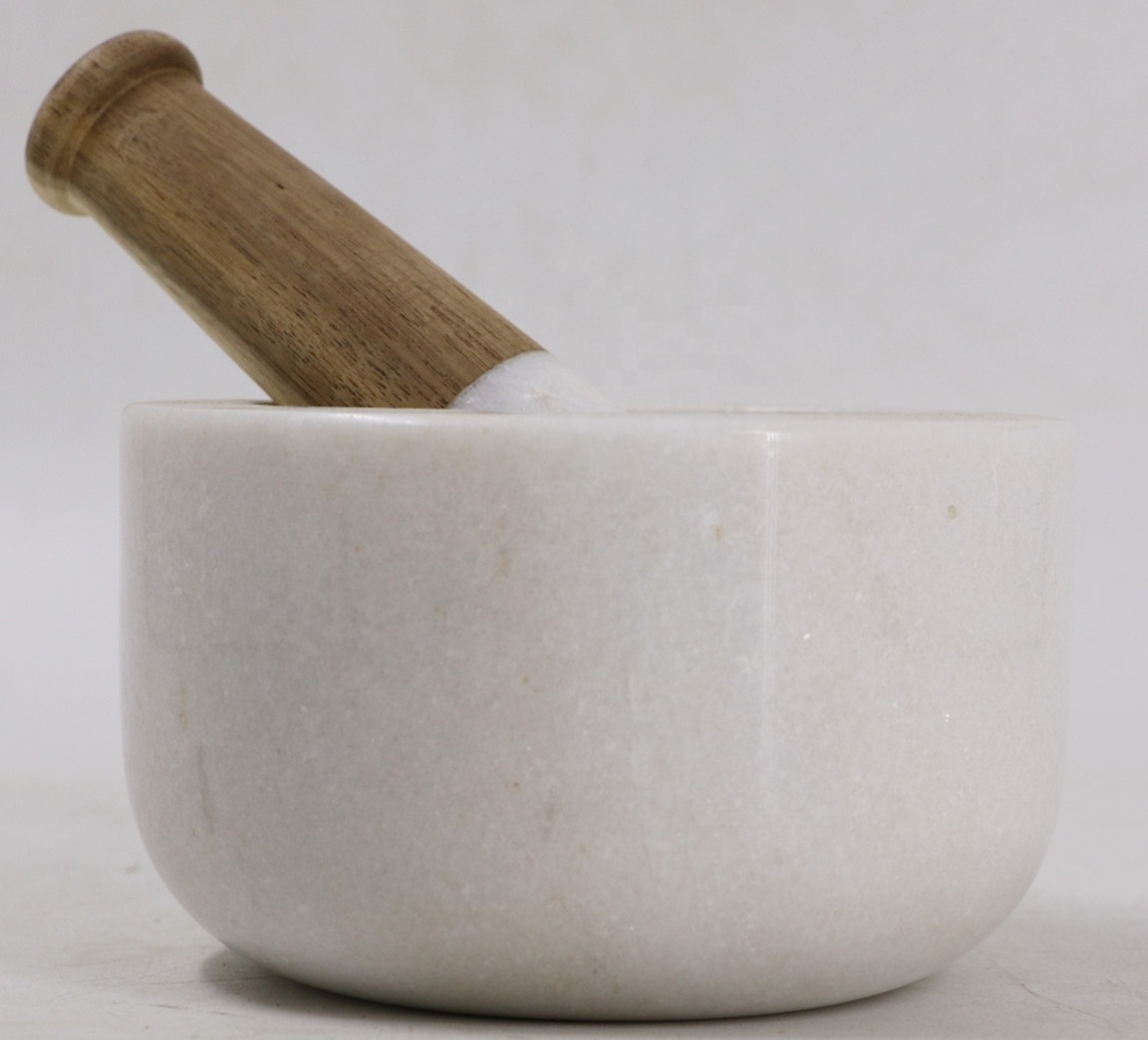 manufacturers direct selling customized garlic masher Mortar pestle for home