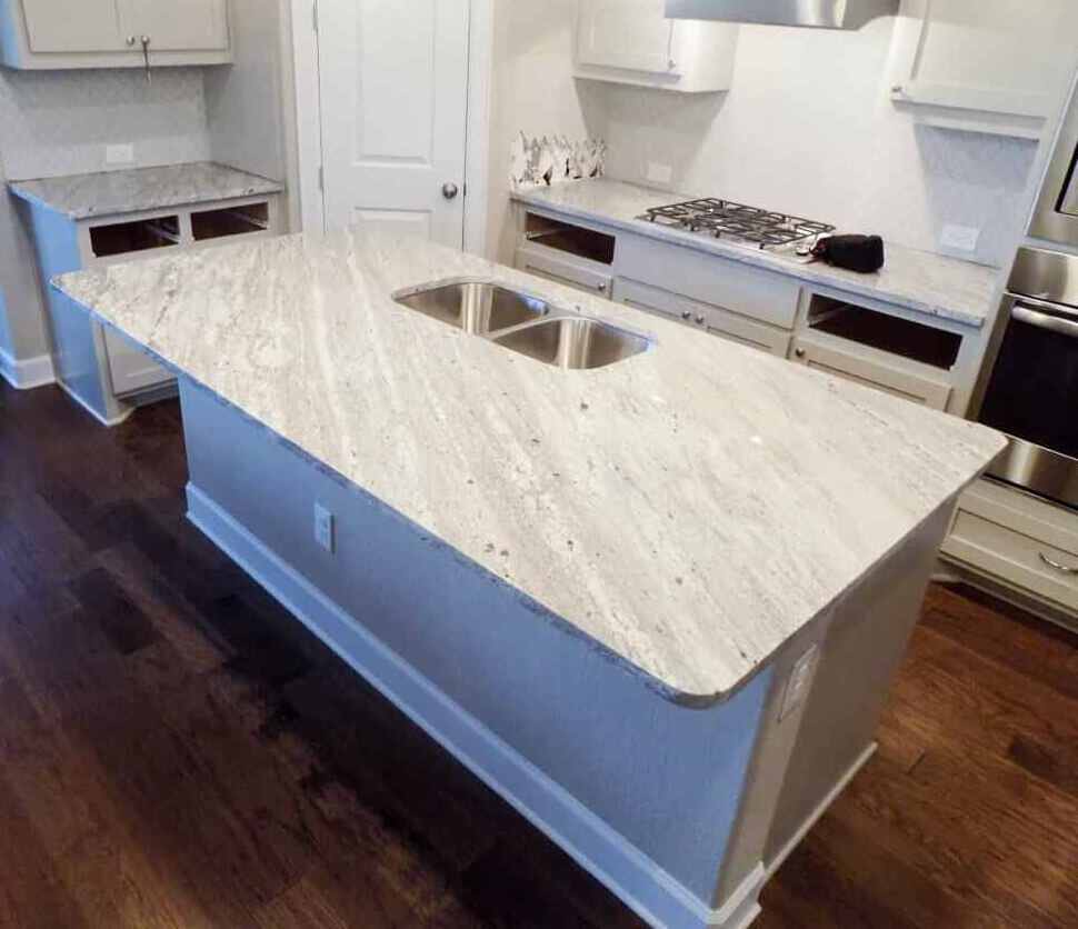 Thunder White Granite For Kitchen Countertops Vanity Tops Table Tops All Natural Stone Big Slabs