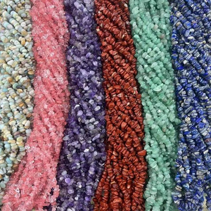 5*8mm Natural Irregular Freeform Semi Precious Stone Chips Gravel Gemstone Loose Beads For Jewelry Making