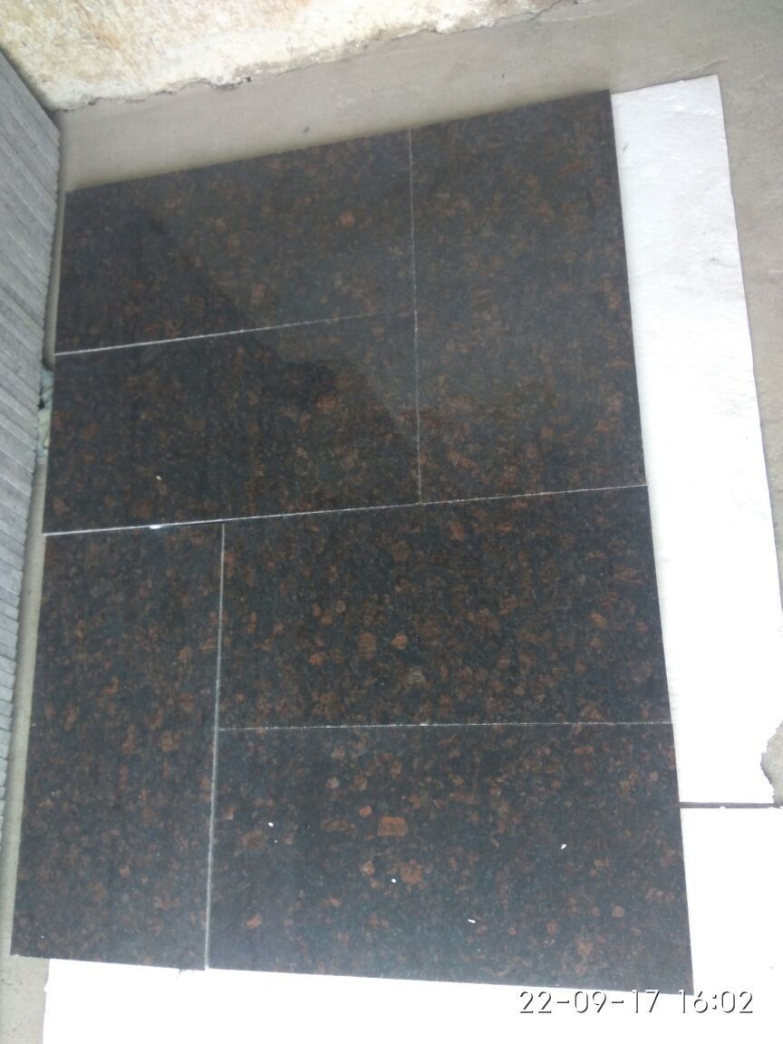 Top Sell 2023 Tan Brown Granite with Customized Size and Antique Polished Granite For Floor Decoration Uses By Exporters