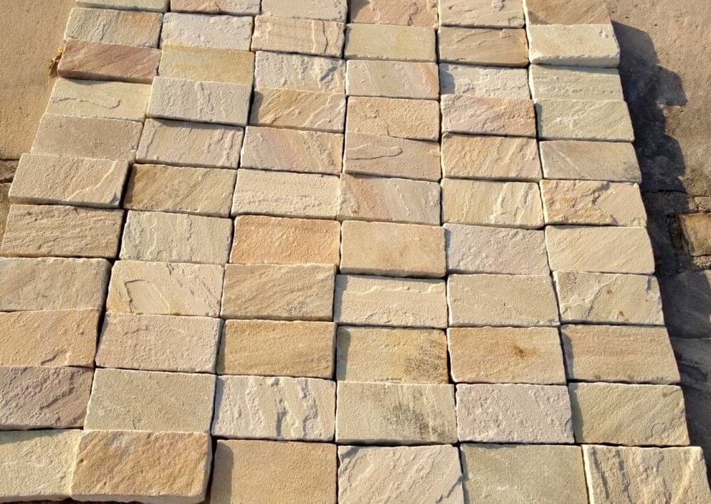 Super Selling Tint Sandstone with Natural Polished & Customized Size Available For Construction Uses By Exporters