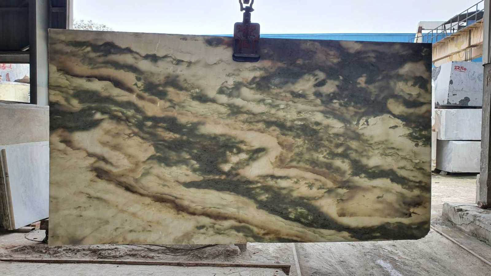 Cost effective Green Onyx Marble with Customized Size Available & Polished Marble For Floor Decoration uses available in bulk