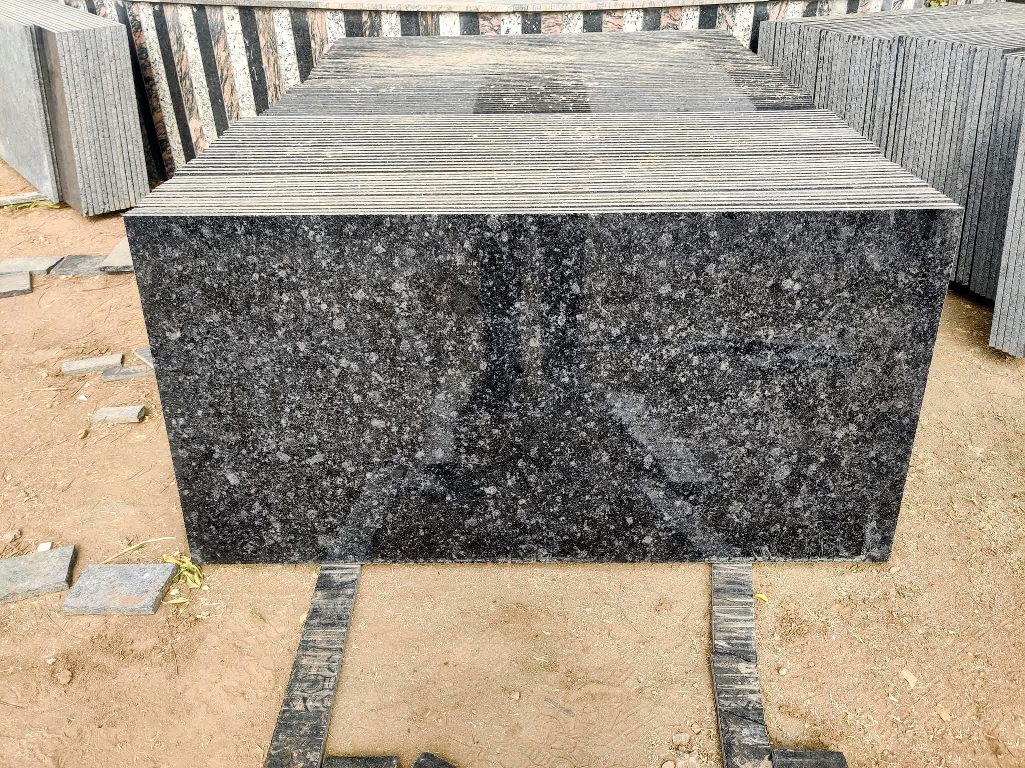 Quality Assured Ash Black Granite Wholesale Price Natural Stone Granite Slabs Buy From Indian Manufacturer