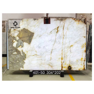 Brazilian Luxury Stone Pandora Marble Slab Patagonia Marble Slab Tile For Background wall table top