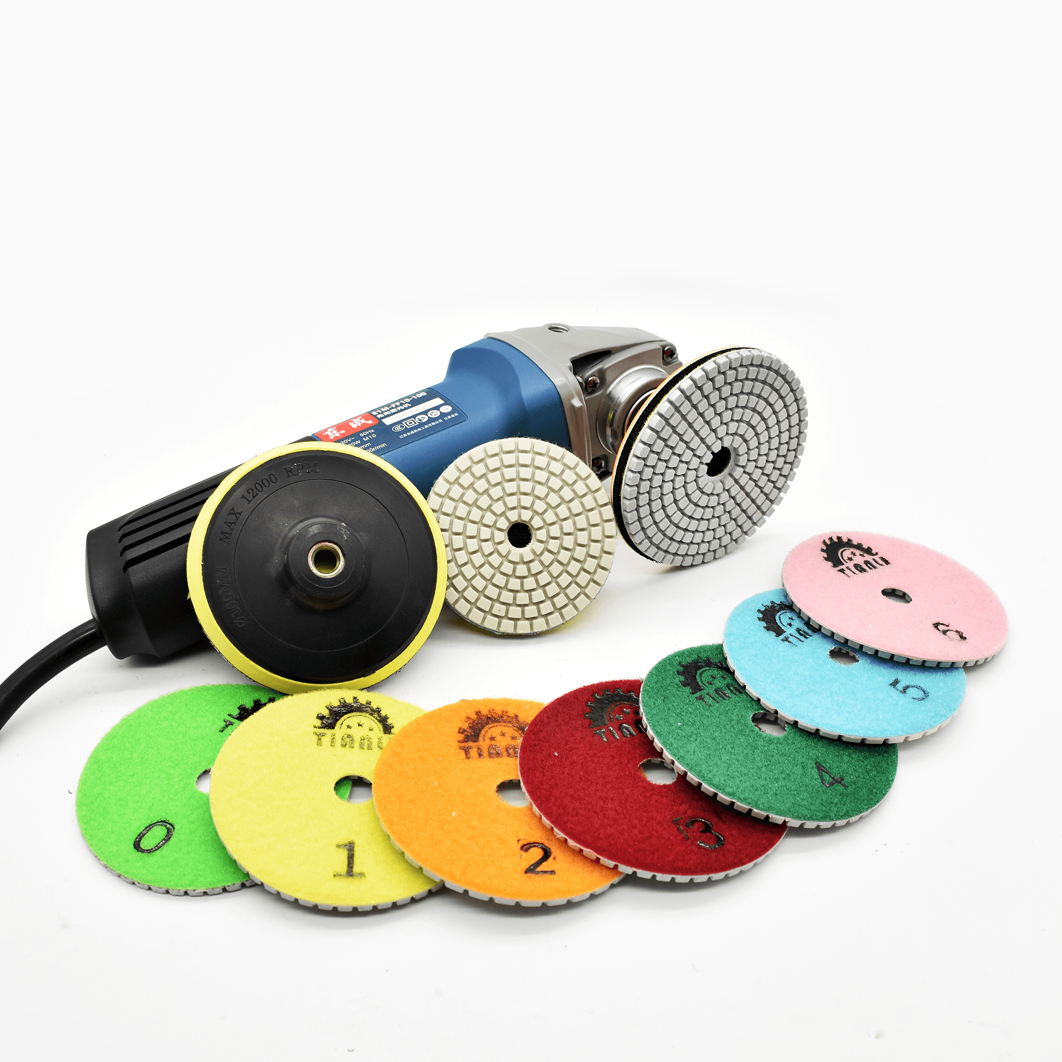 Factory One-stop Purchase Accessories Angle Grinder Tool Set Polishing Pad Grinding Machine Hand Tools Cutting Tools Discs