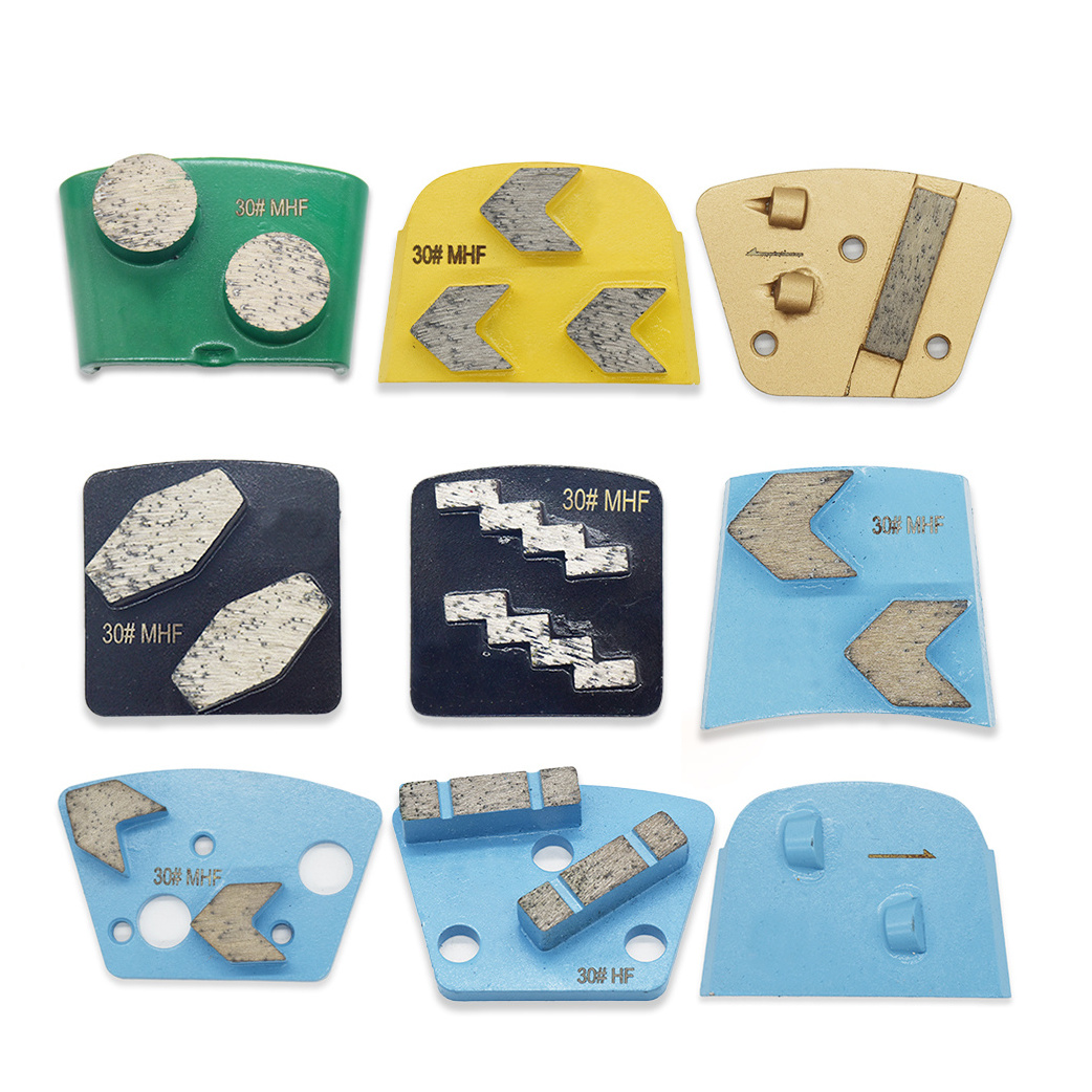 OEM Professional metal polishing pad custom shaped trapezoid grinding plate wholesale diamond grind  tool