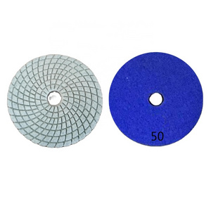 marble and granite polishing sandpaper dry diamond polishing pad diamond hand tools flexible  polishing pads angle grinder