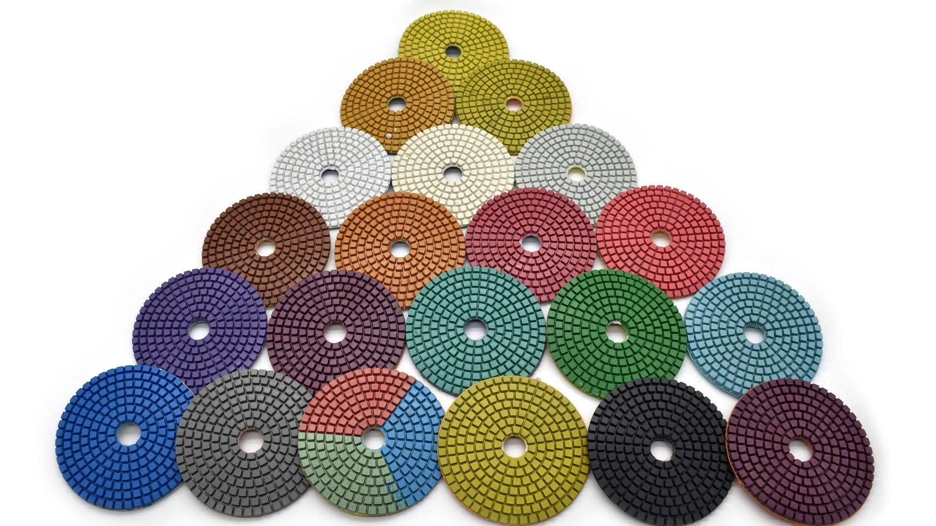 marble and granite polishing sandpaper dry diamond polishing pad diamond hand tools flexible  polishing pads angle grinder