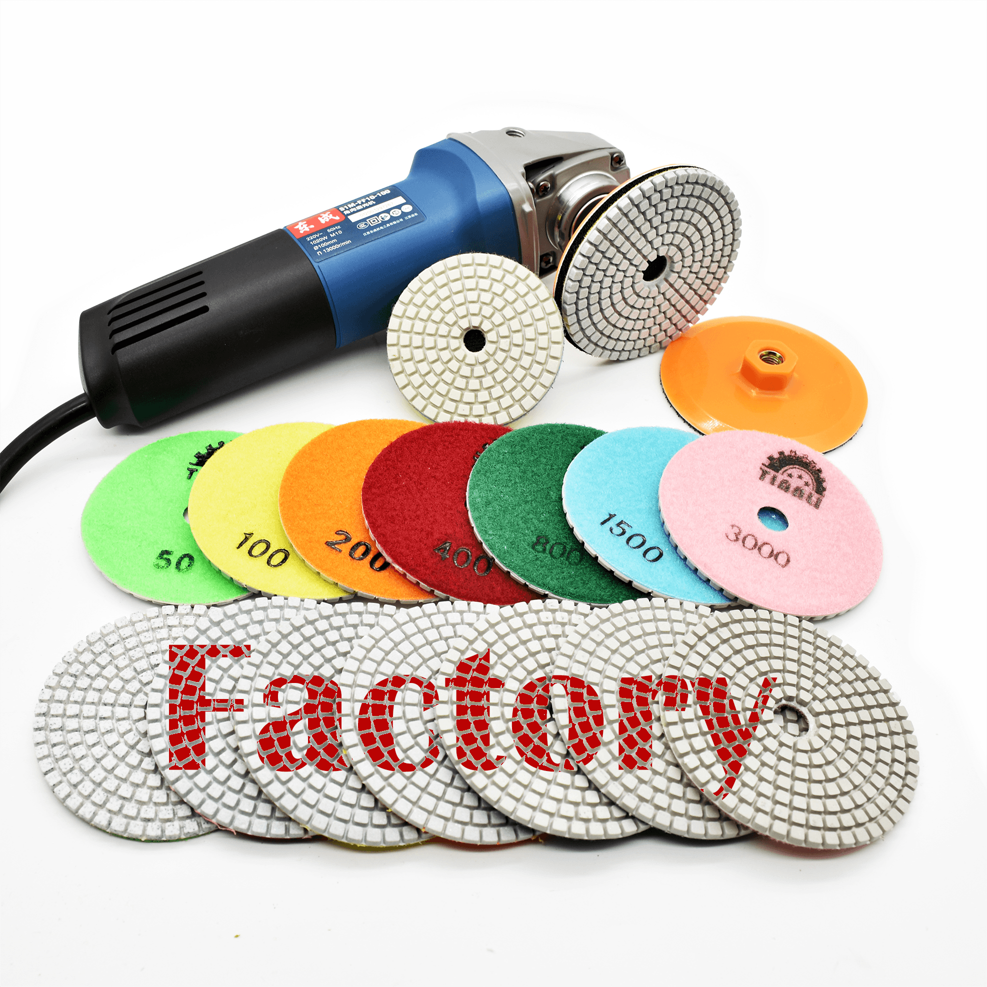 Factory One-stop Purchase Accessories Angle Grinder Tool Set Polishing Pad Grinding Machine Hand Tools Cutting Tools Discs