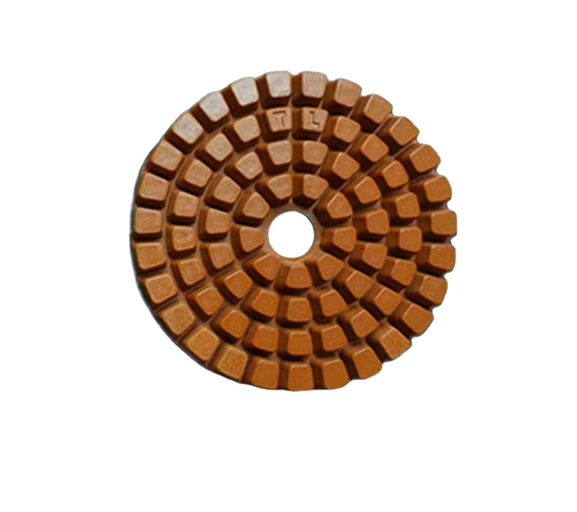 4 Inch 8mm Resin Granite Marble Concrete Epoxy Floor Restoration Polishing Grinding pad