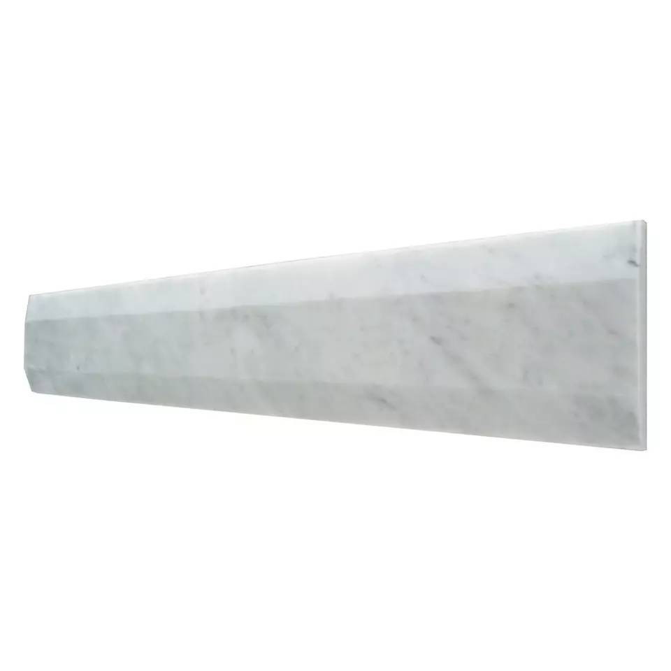 Shower door sill marble shower threshold natural stone  carrara white marble shower threshold