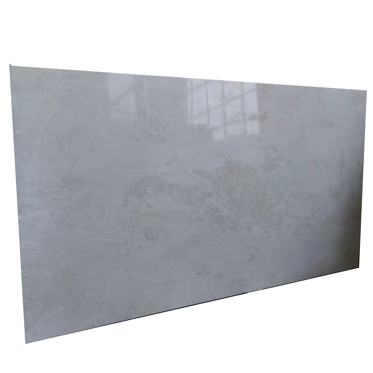 Royal White translucent stone laminated with Acrylic panel for interior decoration fireplace wall shower panel Stone