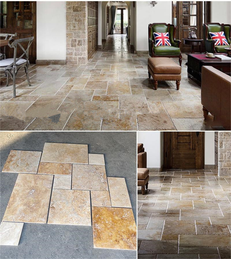 Natural Limestone Pavers Cheap Price Step Stone Limestone Tiles Floor Paving Swimming Pool Side Stone