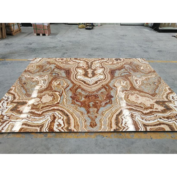 Tiger Onyx Cross Cut Stone Decorative Interior Pvc Onyx Shower Wall Panel Prices