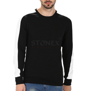 Men Full Sleeves Solid Sweatshirt High Quality Adult Custom Sweatshirts For Men's Low Price MOQ