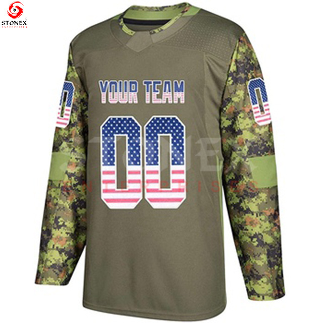 Custom Cheap Unique Tackle Twill Team Ice Hockey Jersey Top Quality Ice Hockey Uniform Jerseys