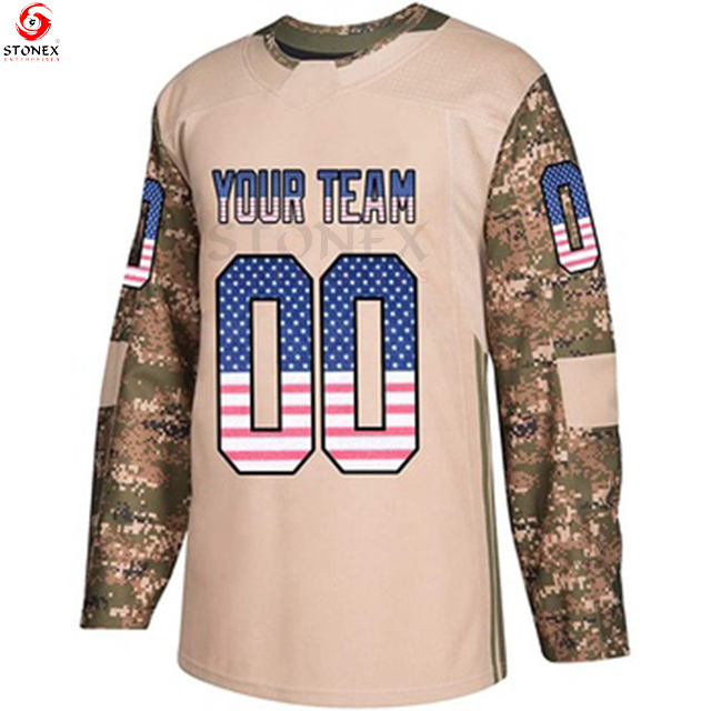 Custom Cheap Unique Tackle Twill Team Ice Hockey Jersey Top Quality Ice Hockey Uniform Jerseys