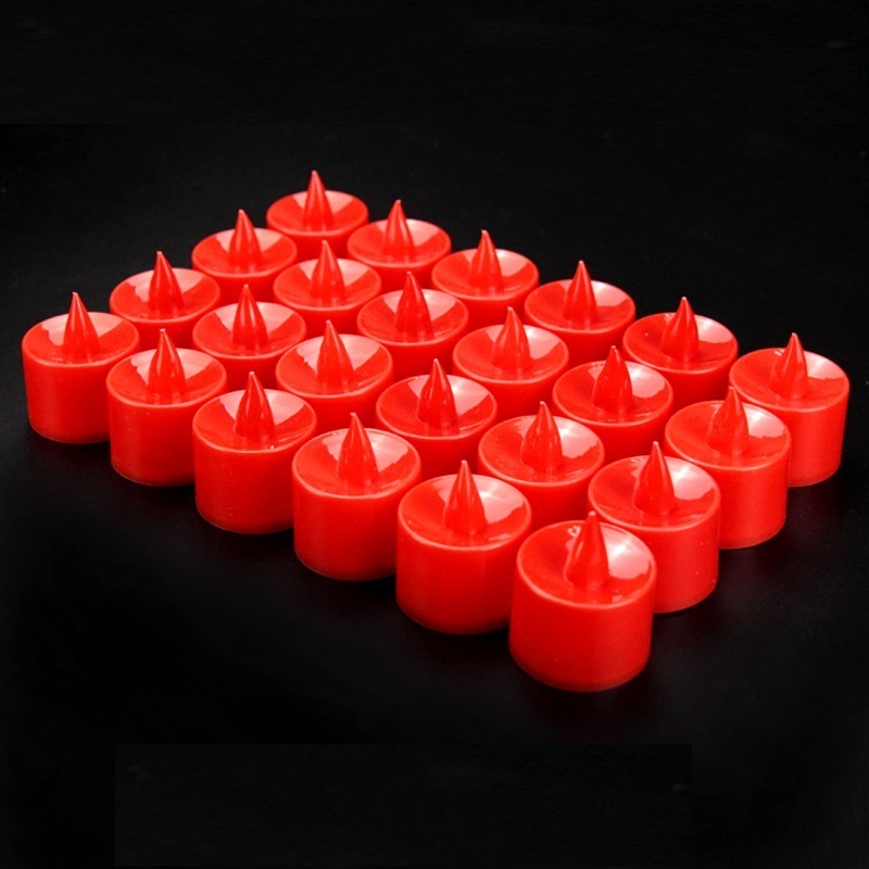 Warm White Battery Paraffin Real Wax Flameless Led Candle