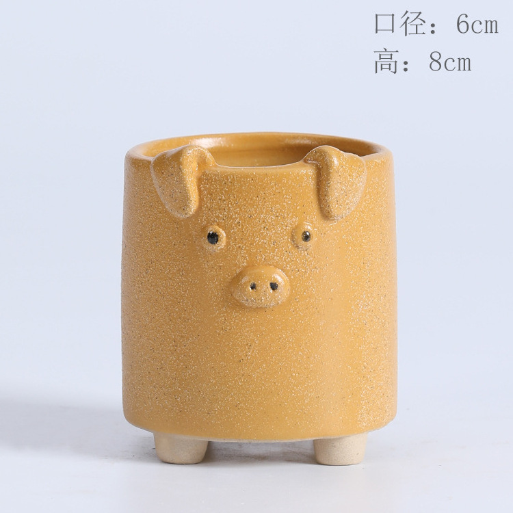 Supply Animal Shape Ceramic Succulent Flower Pot