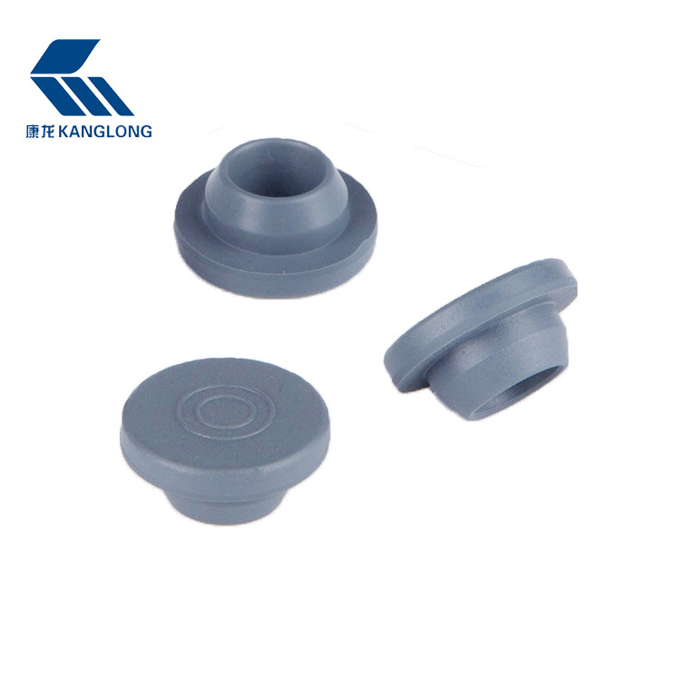 Hot sale 13mm Bromobutyl rubber stopper cap for glass injection vials