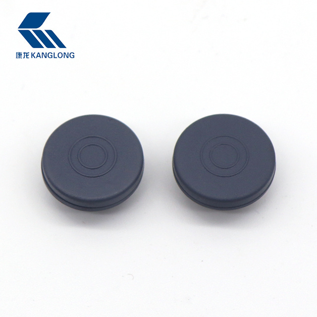 Hot sale 13mm Bromobutyl rubber stopper cap for glass injection vials