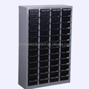 Workshop 48 drawers parts storage cabinet with transparent box